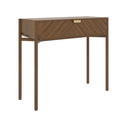 Console Marius chêne teinté / Avec tiroir - L 100 cm - Hartô
