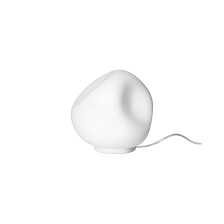 Lampada da tavolo Hoba Midi vetro bianco / Ø 19 cm - Foscarini