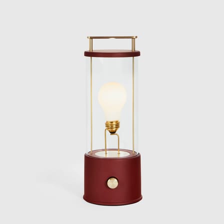 Lampe sans fil rechargeable The Muse 2.0 métal rouge / IP44 - TALA
