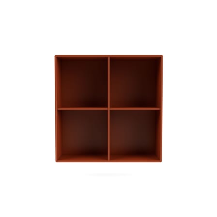 Rangement mural Show bois orange / L 69,6 x P 30 x H 69,6 cm - MONTANA