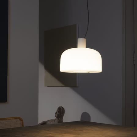 Suspension Bellhop Glass S1 / Ø 33 x H 18,5 cm - Flos