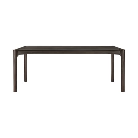 Table rectangulaire PI bois marron / 200 x 95 cm - 8 personnes - Ethnicraft