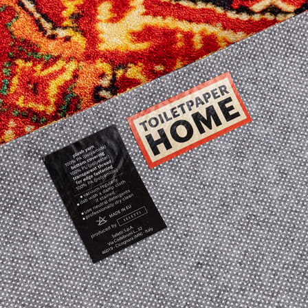 Tapis Toiletpaper - Lady on Carpet  multicolore / 194 x 280 cm - Seletti