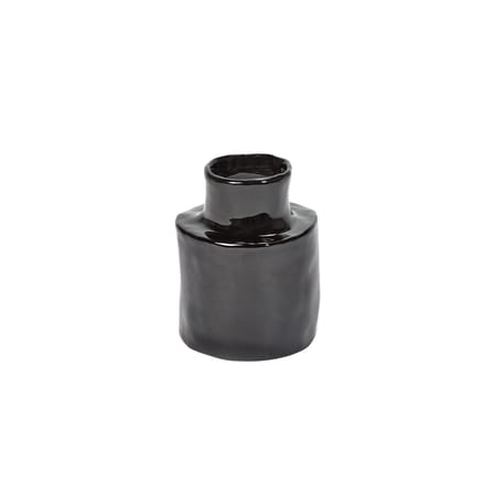 Vase Héléna 1 céramique noir / Ø 7 x H 9 cm - Mini - Serax