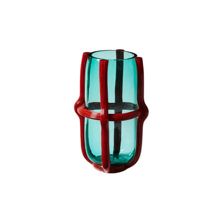 Vase Sestiere verre vert / Ø 23 x H 37 cm - Verre de Murano / Patricia Urquiola, 2022 / Seconde vie - CASSINA