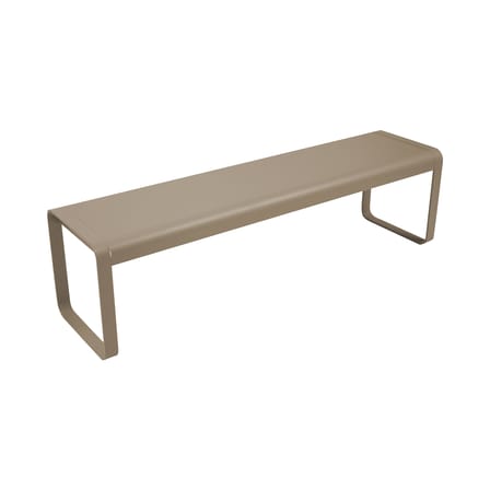 Banc Bellevie métal beige / L 161 cm - 4 places - Fermob