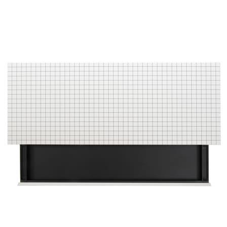Bureau Quaderna 2750 / Tiroir - 132 x 54 x H 75 cm - Superstudio, 1972 / Plastique lamifié - Zanotta