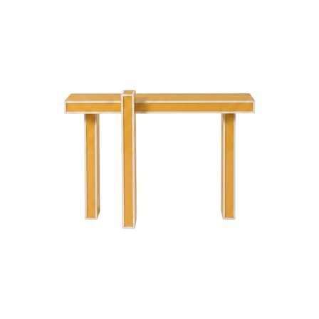 Lepid Console wood yellow / L 120 x H 85 cm - Kartell