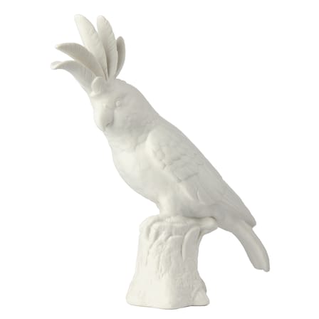 Décoration Cacatoès céramique blanc / Porcelaine - H 33 cm - Pols Potten