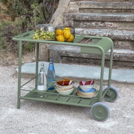 Desserte Luxembourg métal vert / Aluminium - Fermob