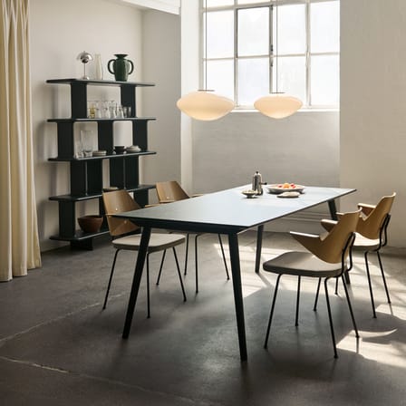 Étagère Archivo JH45 by Jaime Hayon bois gris / L 140 x H 168 cm - &tradition