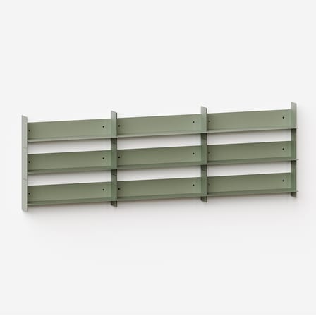 Étagère Pli métal vert / L 60 x P 15 cm - TIPTOE