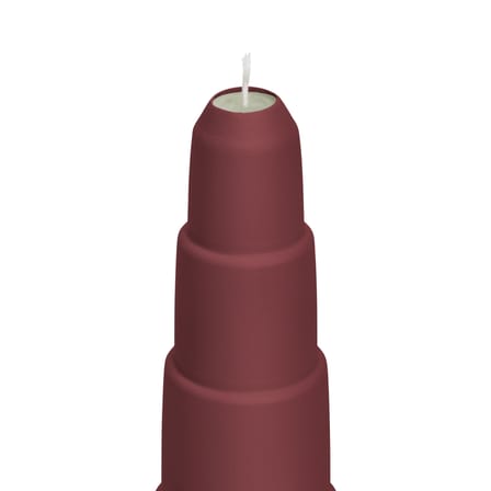 Kerzenleuchter Spire metall rot Step / H 26 cm - Fatboy