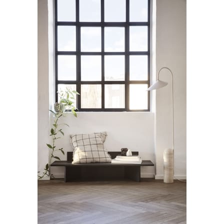 Lampadaire Arum métal pierre blanc beige / Orientable - Ferm Living
