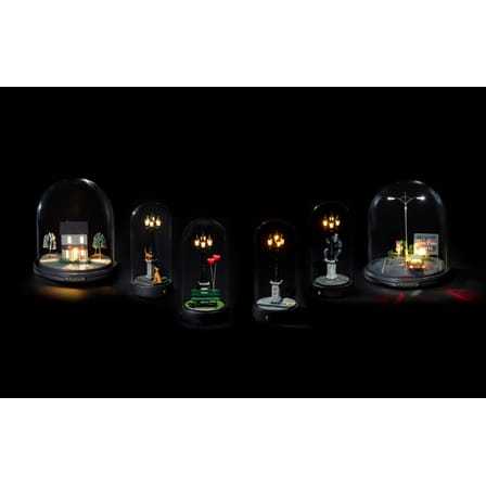 Lampe de table My Little Corner LED verre transparent / Ø 11 x H 22 cm - Seletti
