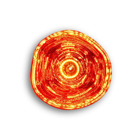 Applique Melt Mini LED (2015) / Plafonnier- Ø 30 cm/ Polycarbonate métallisé (change de couleur) - Tom Dixon