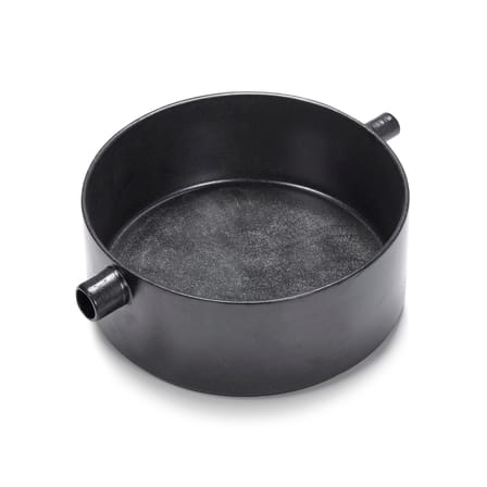 Piatto da forno FCK Large ceramica nero / Ø 25 x H 9,8 cm - Serax
