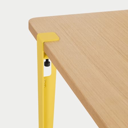 Pied  avec fixation étau / H 75 cm / Pour créer table & bureau - TIPTOE
