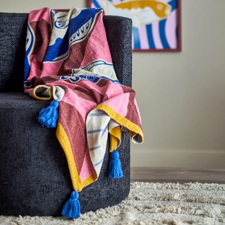 Plaid Remy / 160 x 130 cm - Bloomingville