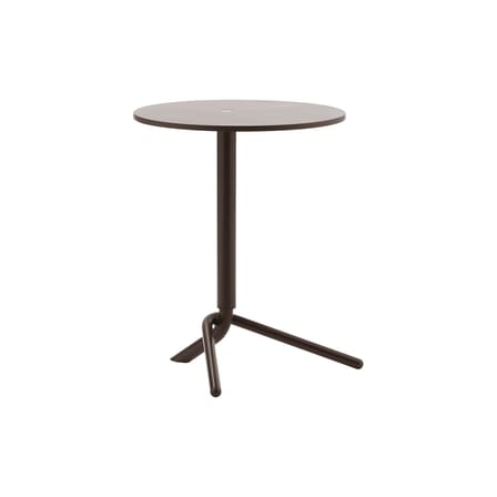 Table d'appoint Lift bois marron / Hauteur réglable 56,5 à 74 cm - Normann Copenhagen