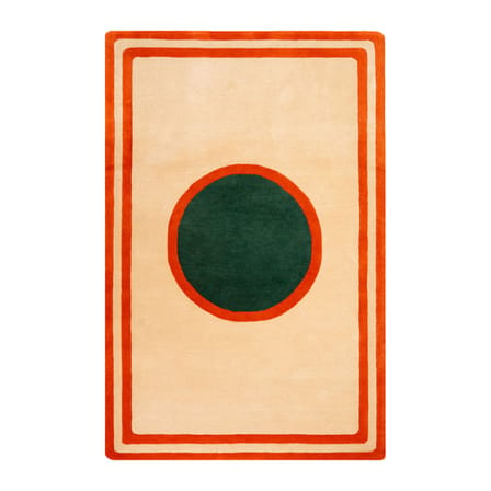 Tapis Tennis Court / 300 x 200 cm - Laine tuftée main - COLORTHERAPIS