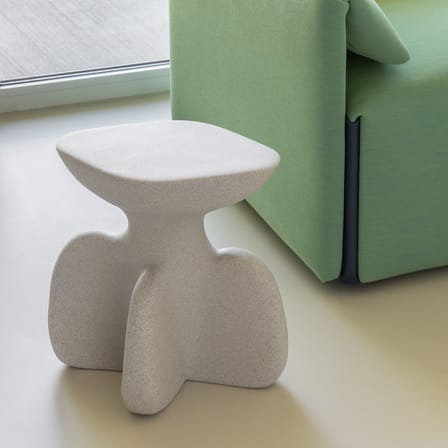 Tabouret Archeo gris / H 38.7 cm - Jaime Hayón - Magis