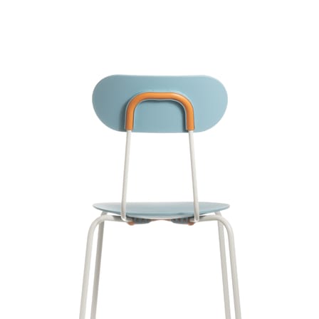 Chaise de bar Mariolina bleu / H 66 cm - Magis