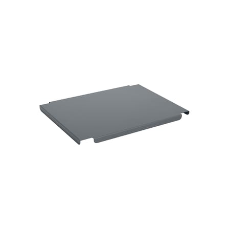 Couvercle  métal gris / Pour panier Colour Crate Medium 26,5 x 34,5 - Hay