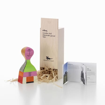 Decorazione Wooden Dolls - No. 19 legno multicolore / By Alexander Girard, 1952 - Vitra