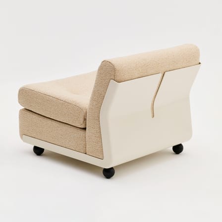 Fauteuil rembourré Amanta / Réédition 1966, Mario Bellini - Hay