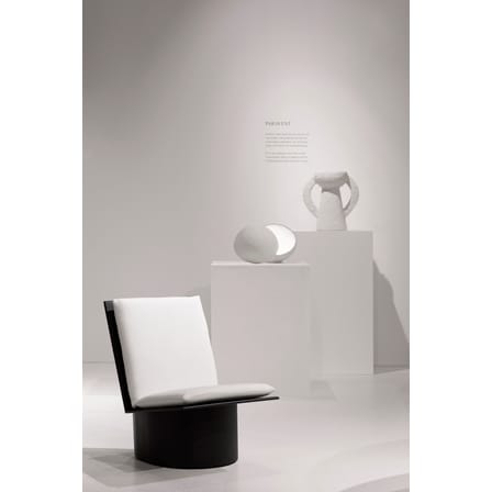 Lounge Sessel Valérie metall schwarz / Stahl - Serax