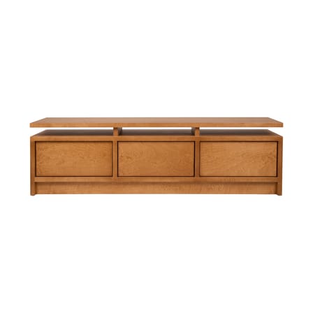 Console basse Ratio bois naturel / Meuble TV - L 140 x H 40 cm - Frama 