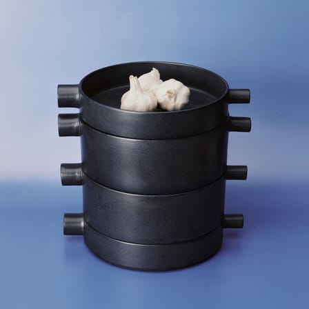 Plat à four FCK Large céramique noir / Ø 25 x H 9,8 cm - Serax