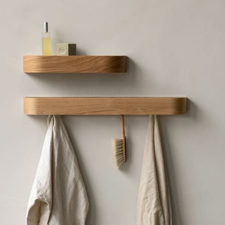 Portemanteau Epoch Rack bois naturel / L 79 cm - Audo Copenhagen