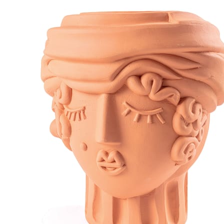 Vase Magna Graecia - Woman céramique orange / H 33 cm - Terre cuite - Seletti