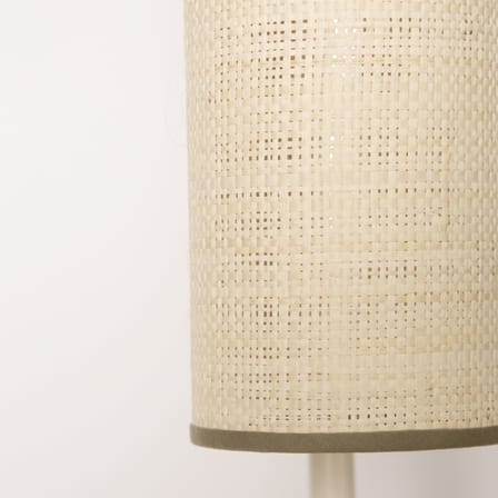 Applique Tokyo fibre végétale blanc / Rabane - H 42 cm - Maison Sarah Lavoine