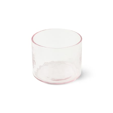 Bicchiere Tube vetro rosa / 25 cl - HK LIVING