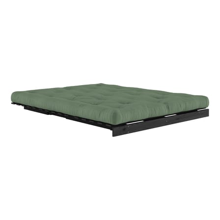 Canapé convertible Roots / L 160 cm - 3 positions / Structure noire - KARUP DESIGN
