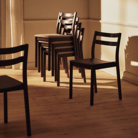 Chaise empilable Boda bois marron - Ferm Living