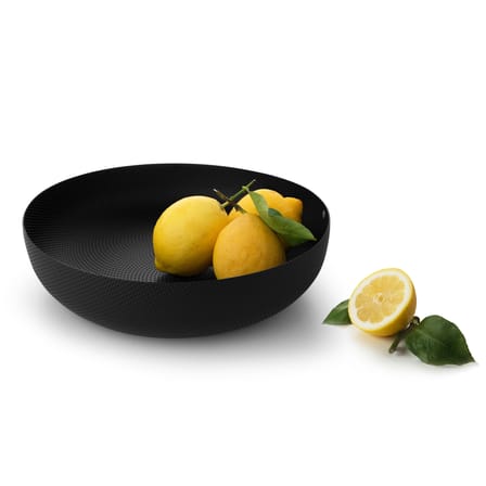 Corbeille Eot - JM 17 métal noir / Jasper Morrison - Ø 29 cm - Alessi