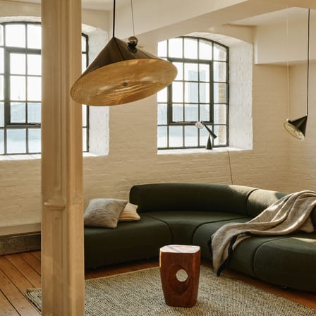 Cuscino Thread tessuto nero / 50 x 50 cm - Tessuto a mano - Tom Dixon