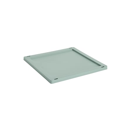 Deckel  plastikmaterial grün / Für Korb Colour Crate Medium Medium Square & Cube 30 x 30 cm - Hay