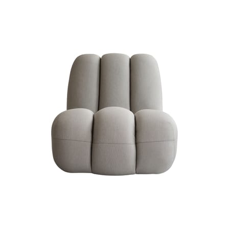 Fauteuil rembourré Toe tissu beige - 101 COPENHAGEN