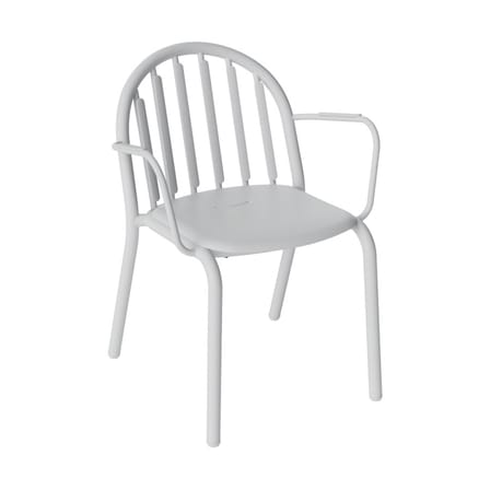 Stapelbarer Sessel Fred's metall grau - Fatboy