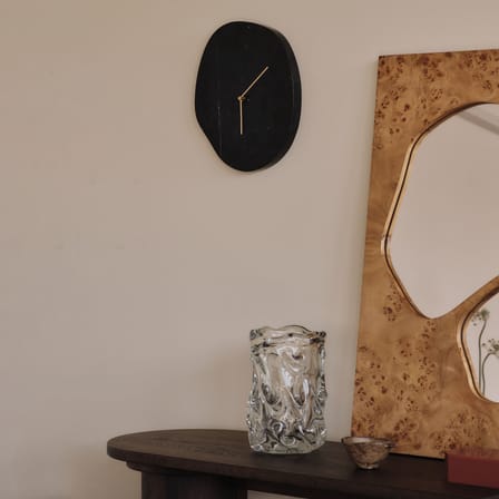 Miroir mural Folia Medium bois naturel / L 50 x H 82 cm - Ferm Living