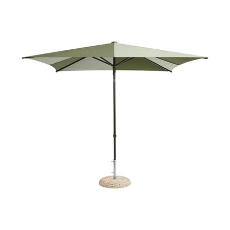 Parasol Terrazza - Square tissu vert / 240 x 240 cm / Seconde vie - Hay