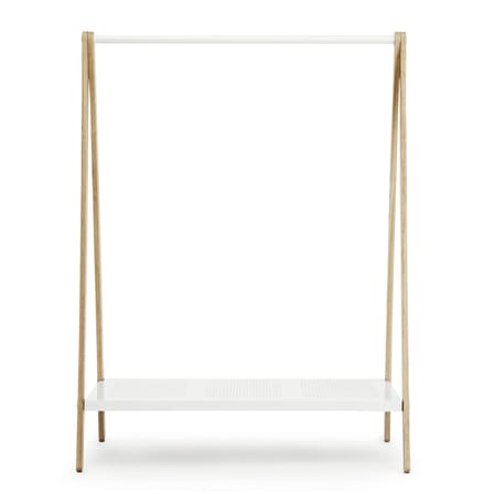 Portant Toj Large bois blanc / L 120 x H 160 cm - Normann Copenhagen