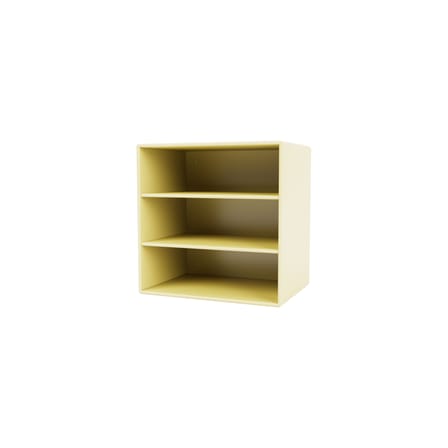 Rangement mural Montana Mini 1004 bois jaune / 3 étagères - 35 x 35 x P 25 cm - MONTANA