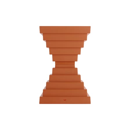 Sgabello Prince OhOh materiale plastico arancione / Philippe Starck - Kartell