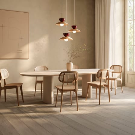 Suspension Arvin céramique beige - Vincent Sheppard